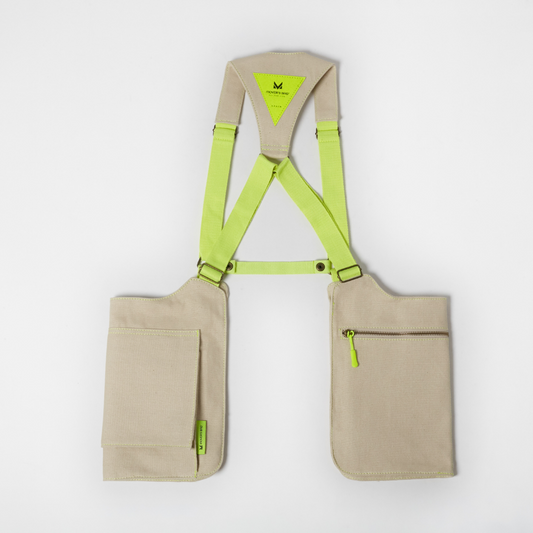 Bolso doble Cotton & Fluor – vista trasera