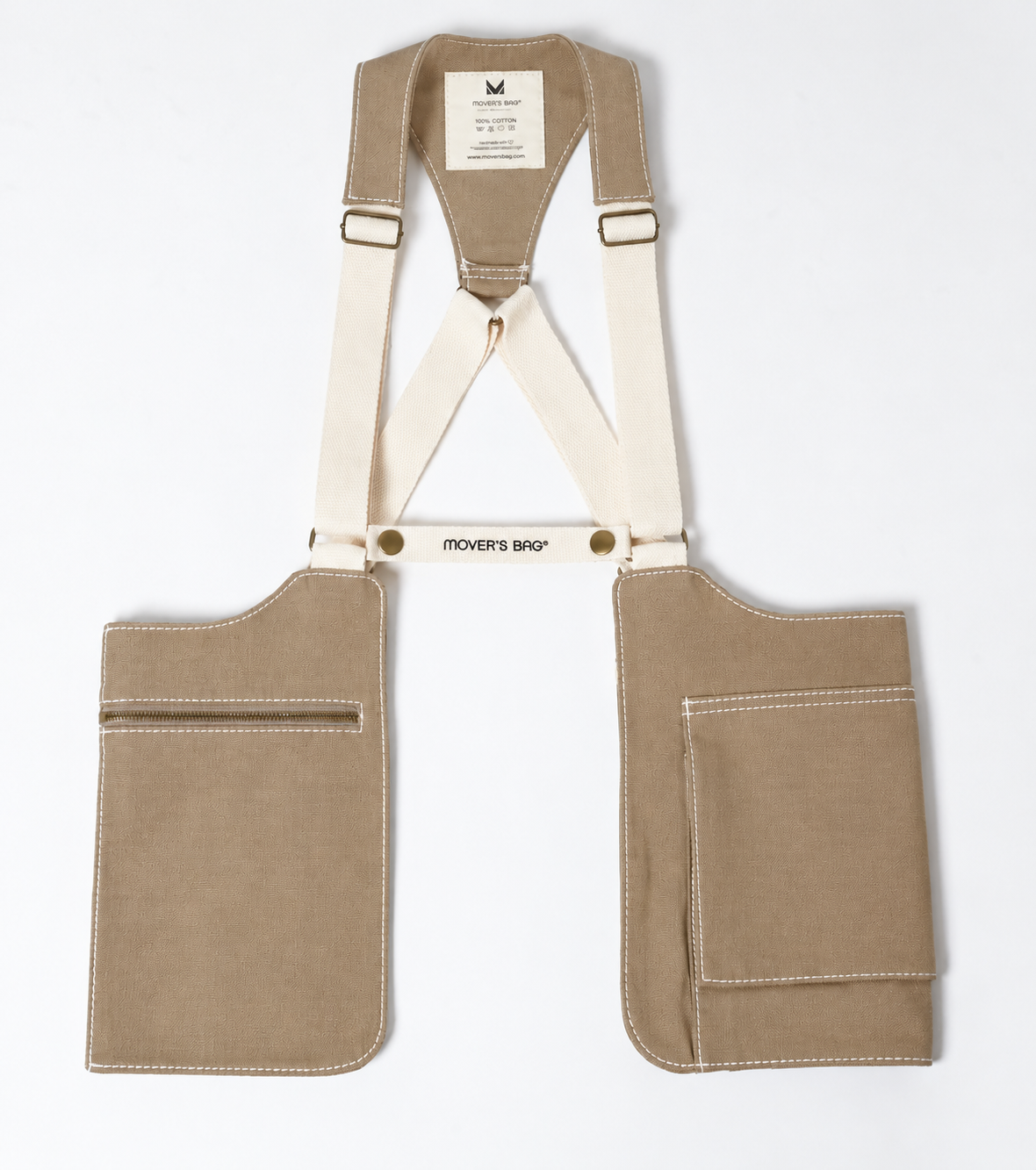 Bolso chaleco holster bag Básic Beige