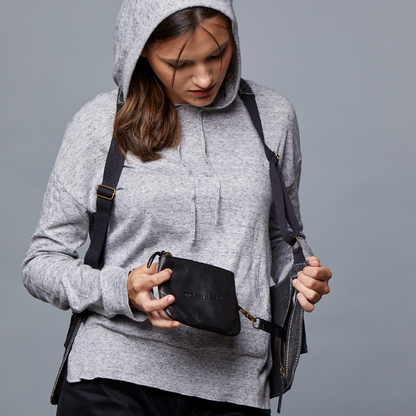 Bolso Little negro vaquero – bolsillos